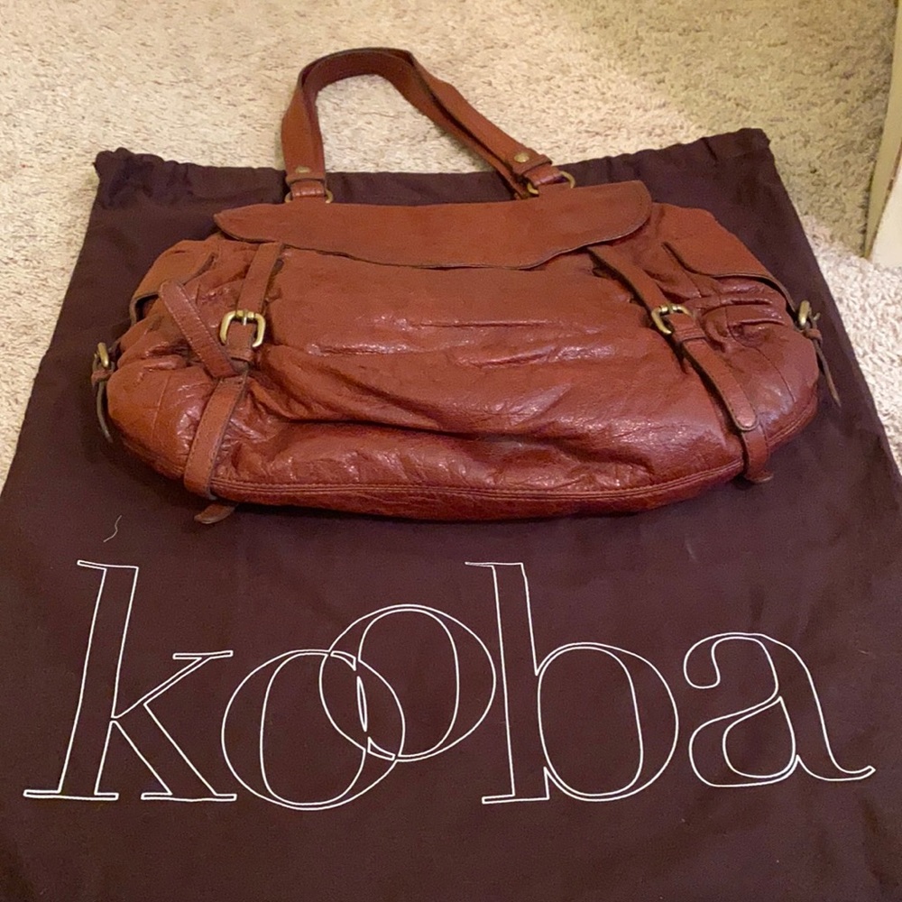 Kooba Camel Hobo Satchel
